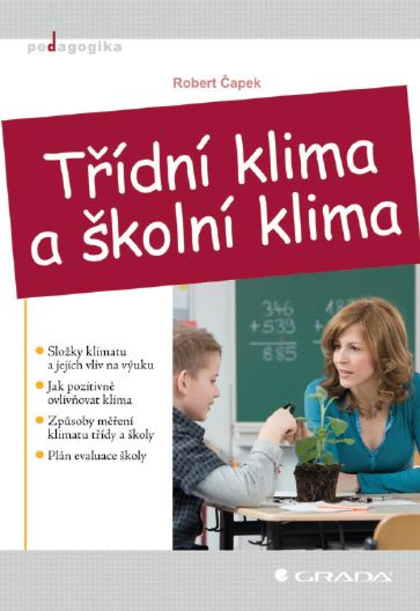 Třídní klima a školní klima - Robert Čapek
