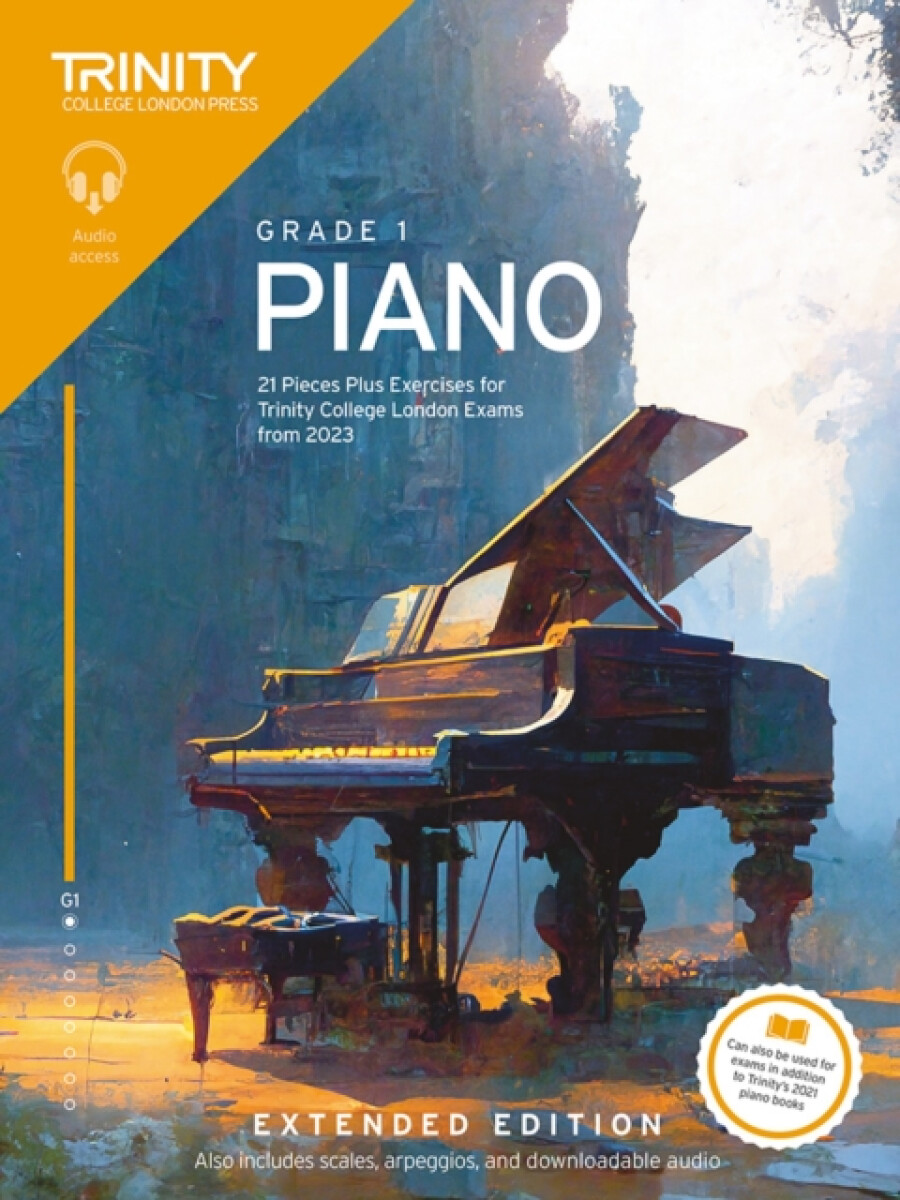 Kniha Trinity College London Piano Exam Pieces Plus Exercises from 2023: Grade 1: Extended Edition
