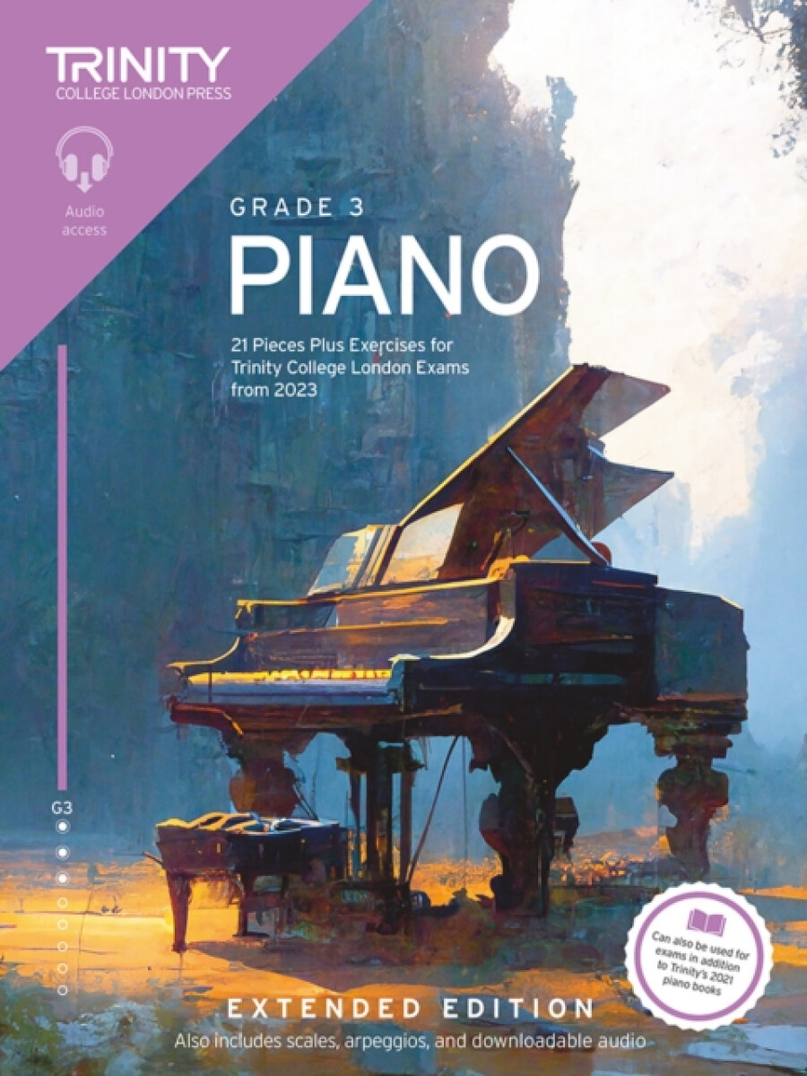 Kniha Trinity College London Piano Exam Pieces Plus Exercises from 2023: Grade 3: Extended Edition