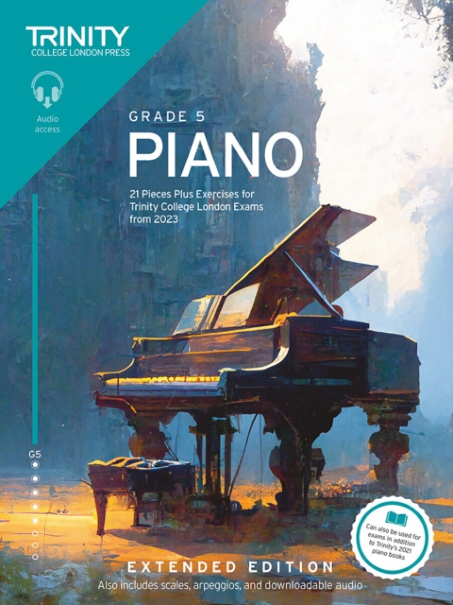 Kniha Trinity College London Piano Exam Pieces Plus Exercises from 2023: Grade 5: Extended Edition