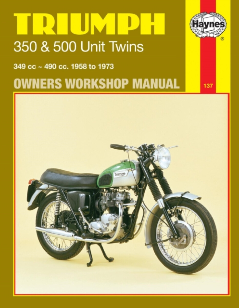 Kniha Triumph 350 a 500 Unit Twins (58 - 73)