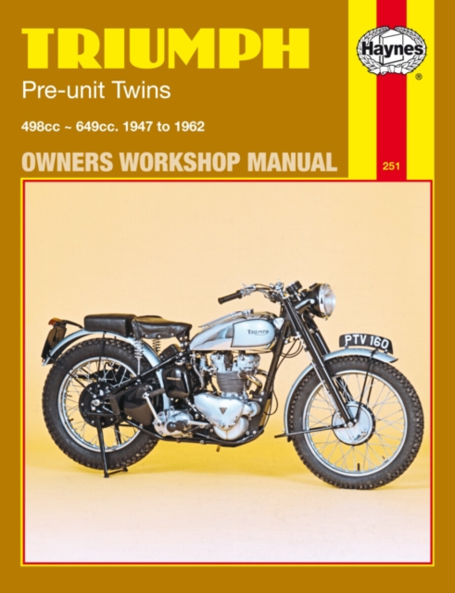 Kniha Triumph Pre-Unit Twins (47 - 62)