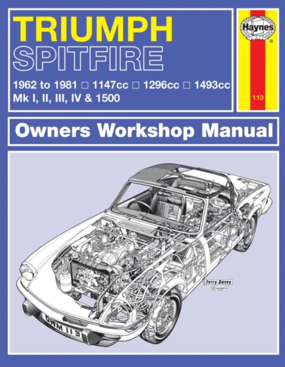 Kniha Triumph Spitfire Owner's Workshop Manual