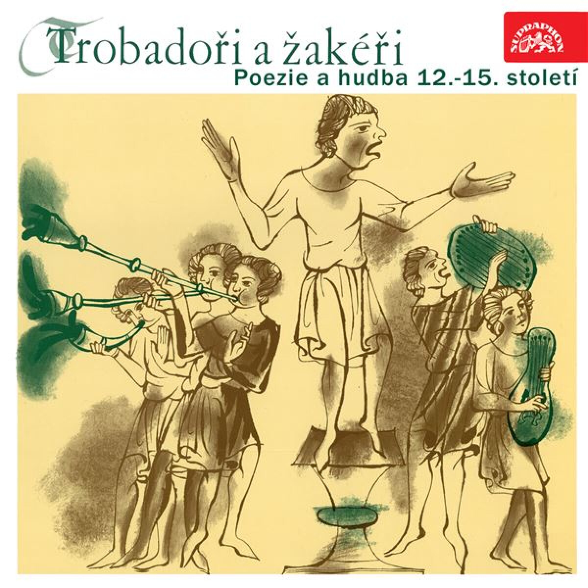 Levně Trobadoři a žakéři. Poezie a hudba 12.-15. století - audiokniha