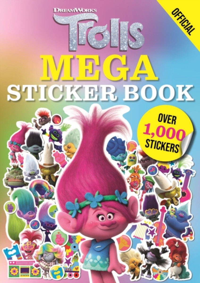 Trolls: Mega Sticker Book - Official Trolls