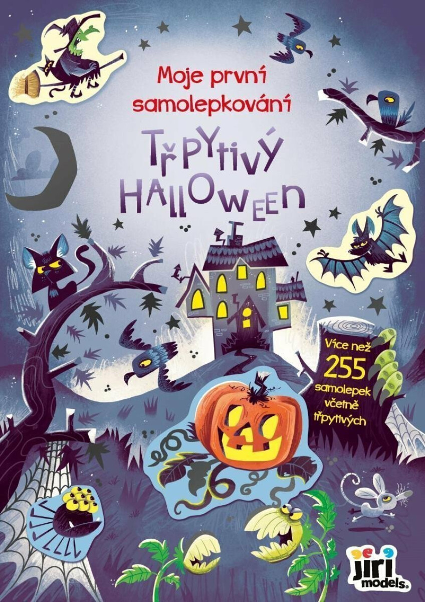 Kniha Třpytivý Halloween