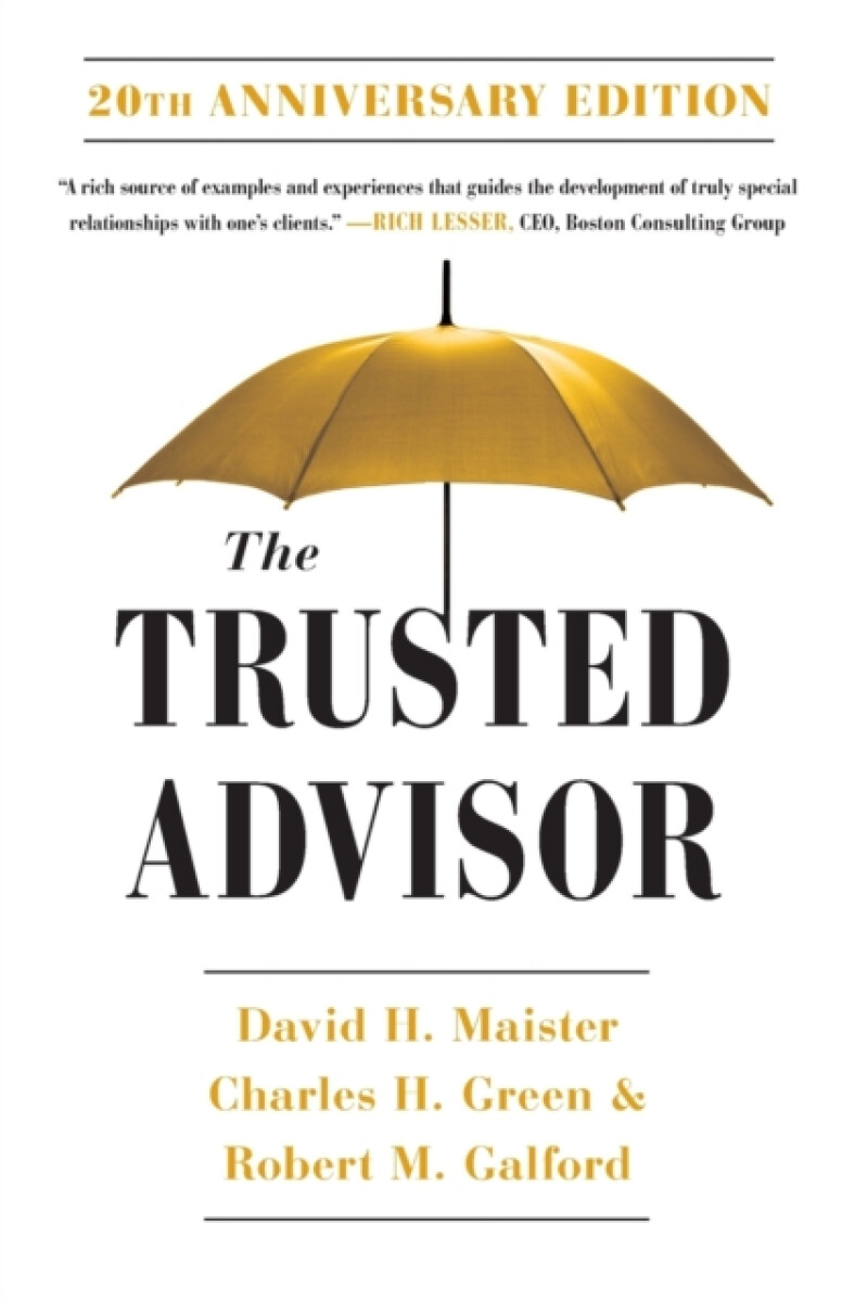 Kniha Trusted Advisor: 20th Anniversary Edition