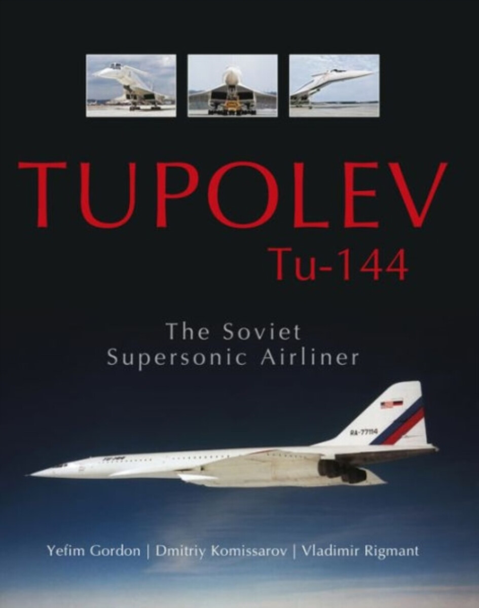 Kniha Tupolev Tu-144