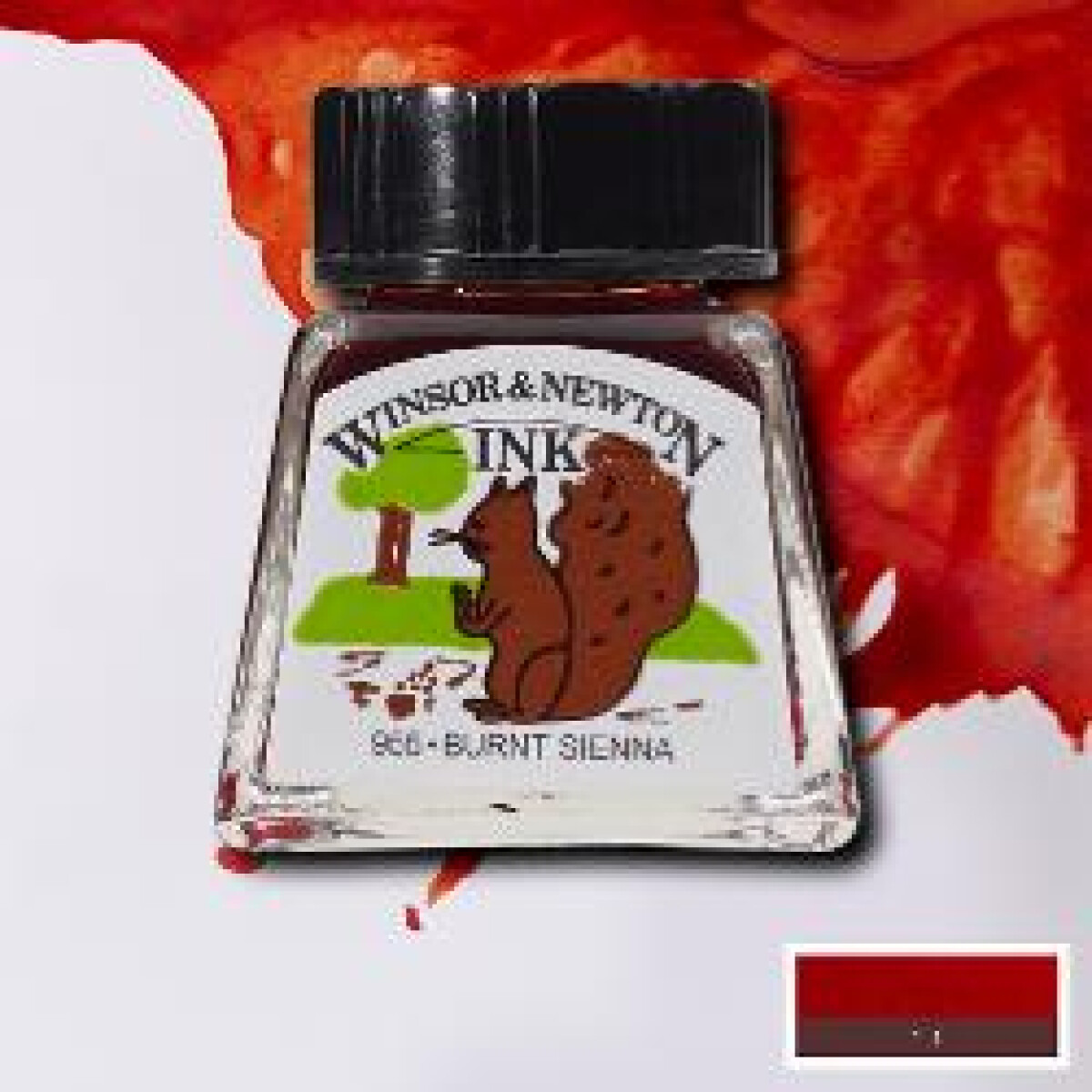 Tuš Winsor Newton 14ml – 074 siena pálená