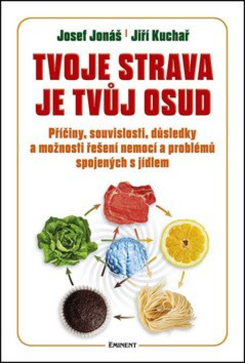 Kniha Tvoje strava je tvůj osud. Příčiny, souvislosti, důsledky a možnosti řešení nemocí a problémů spojených s jídlem