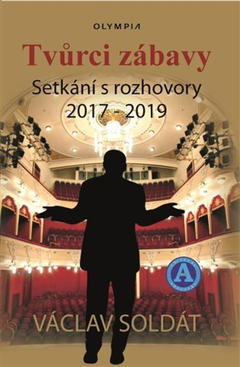 Kniha Tvůrci zábavy - Setkání s rozhovory 2017-2019