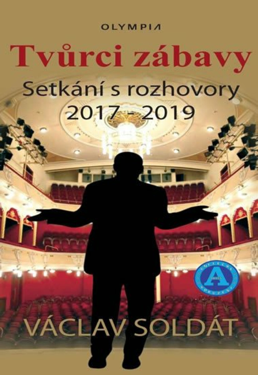 Kniha Tvůrci zábavy - Setkání s rozhovory 2017-2019