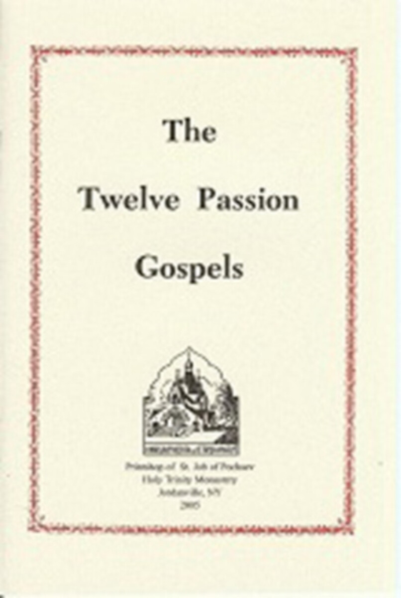 Kniha Twelve Passion Gospels