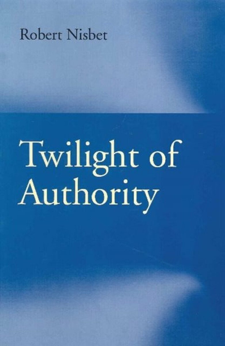 Kniha Twilight of Authority