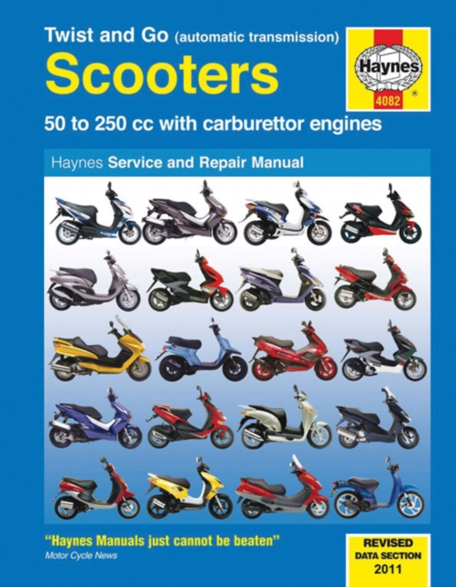Kniha Twist And Go (Automatic Transmission) Scooters Service And Repair Manual