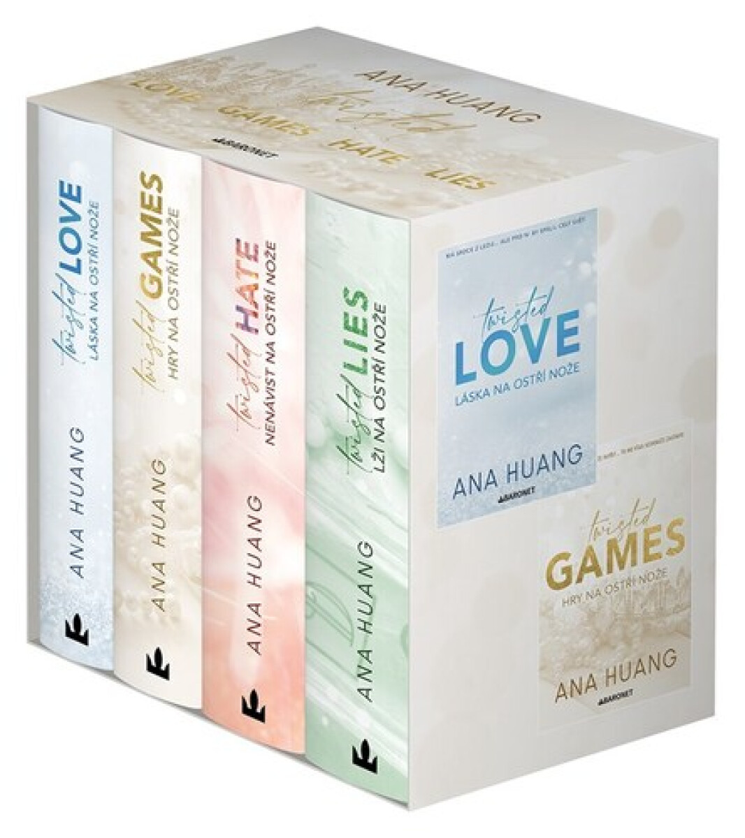 Kniha Twisted BOX 1-4