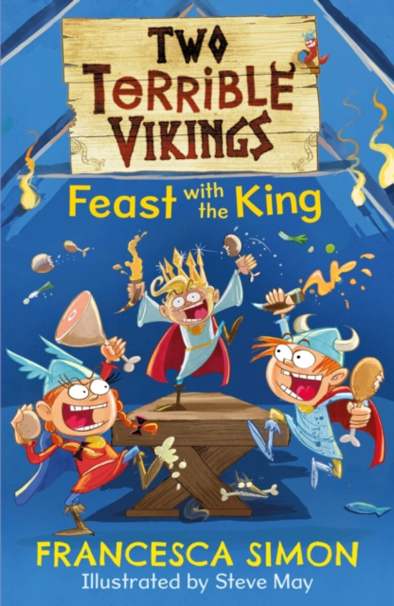 Kniha Two Terrible Vikings Feast with the King