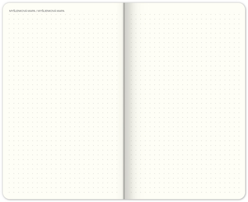 Týdenní nedatovaný diář My Bullet Planner