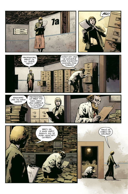 Ú.P.V.O. Peklo na zemi 10: Ďábelská křídla - Mike Mignola, John Arcudi - Obrázek 3