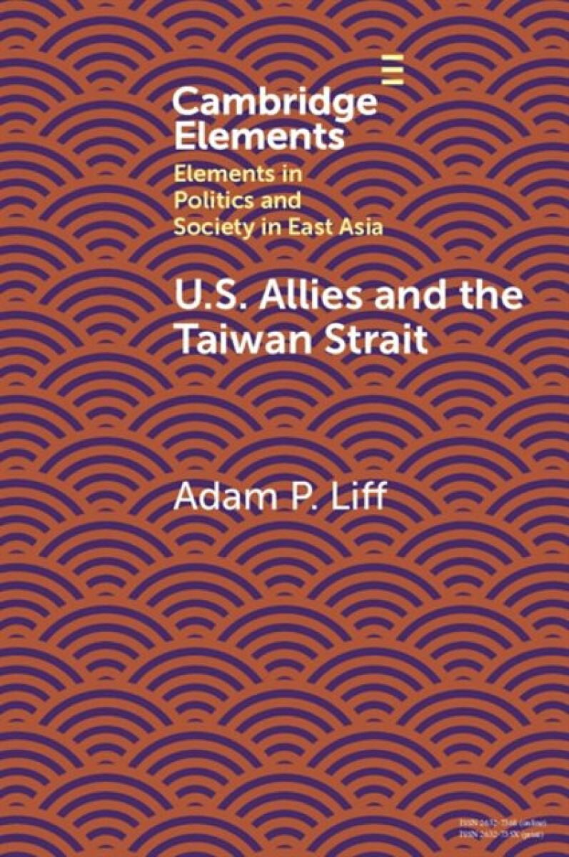 Kniha U.S. Allies and the Taiwan Strait