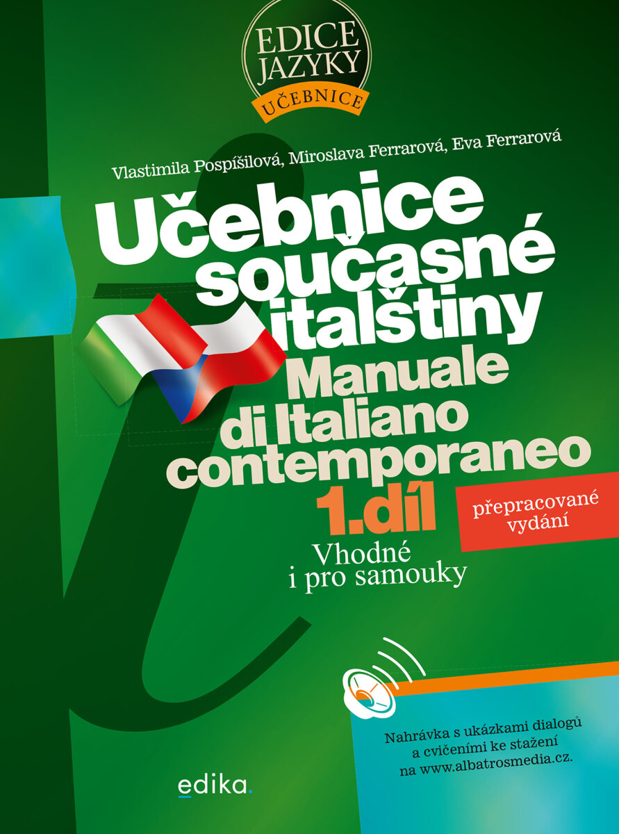 Učebnice současné italštiny, 1. díl  - Vlastimila Pospíšilová, Eva Ferrarová
