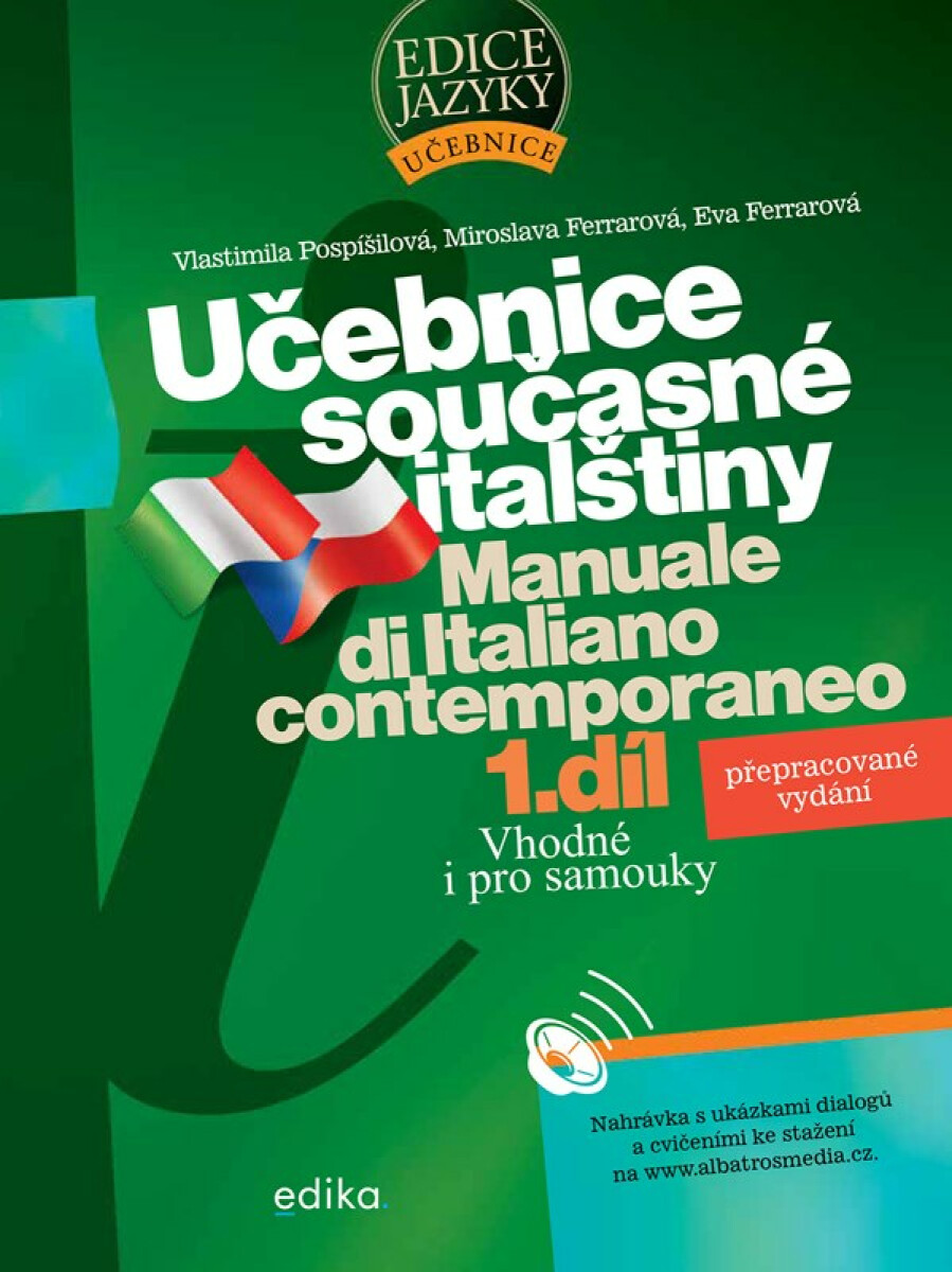 Učebnice současné italštiny, 1. díl - Miroslava Ferrarová, Vlastimila Pospíšilová, Eva Ferrarová (obrázek 5)