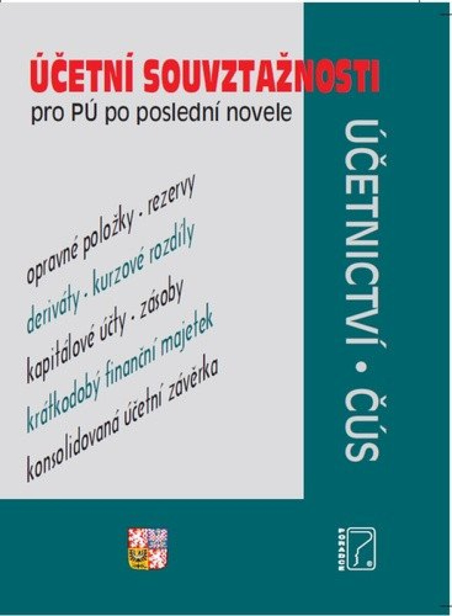 Kniha Účetní souvztažnosti pro PÚ 2022