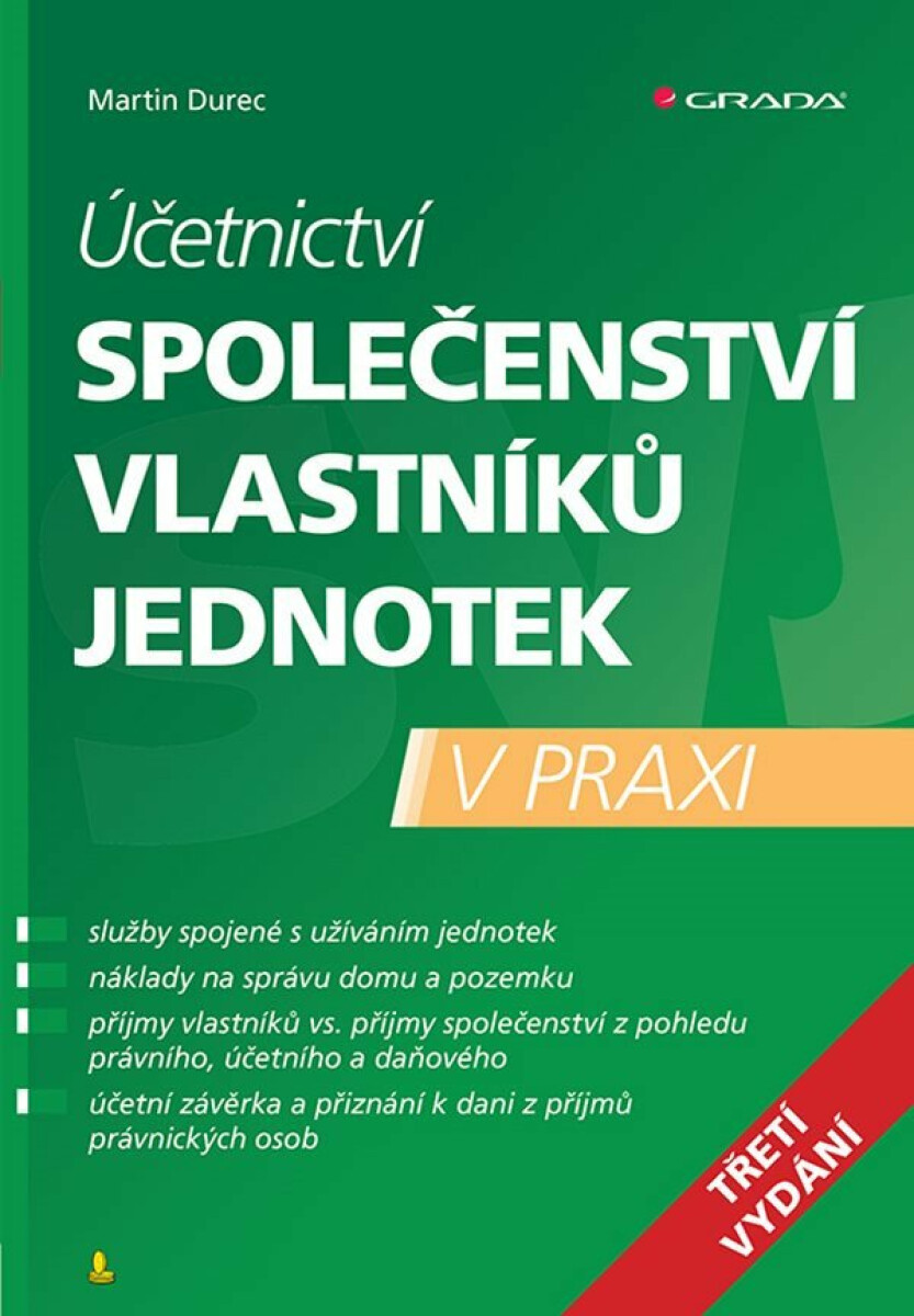 Kniha Účetnictví společenství vlastníků jednotek