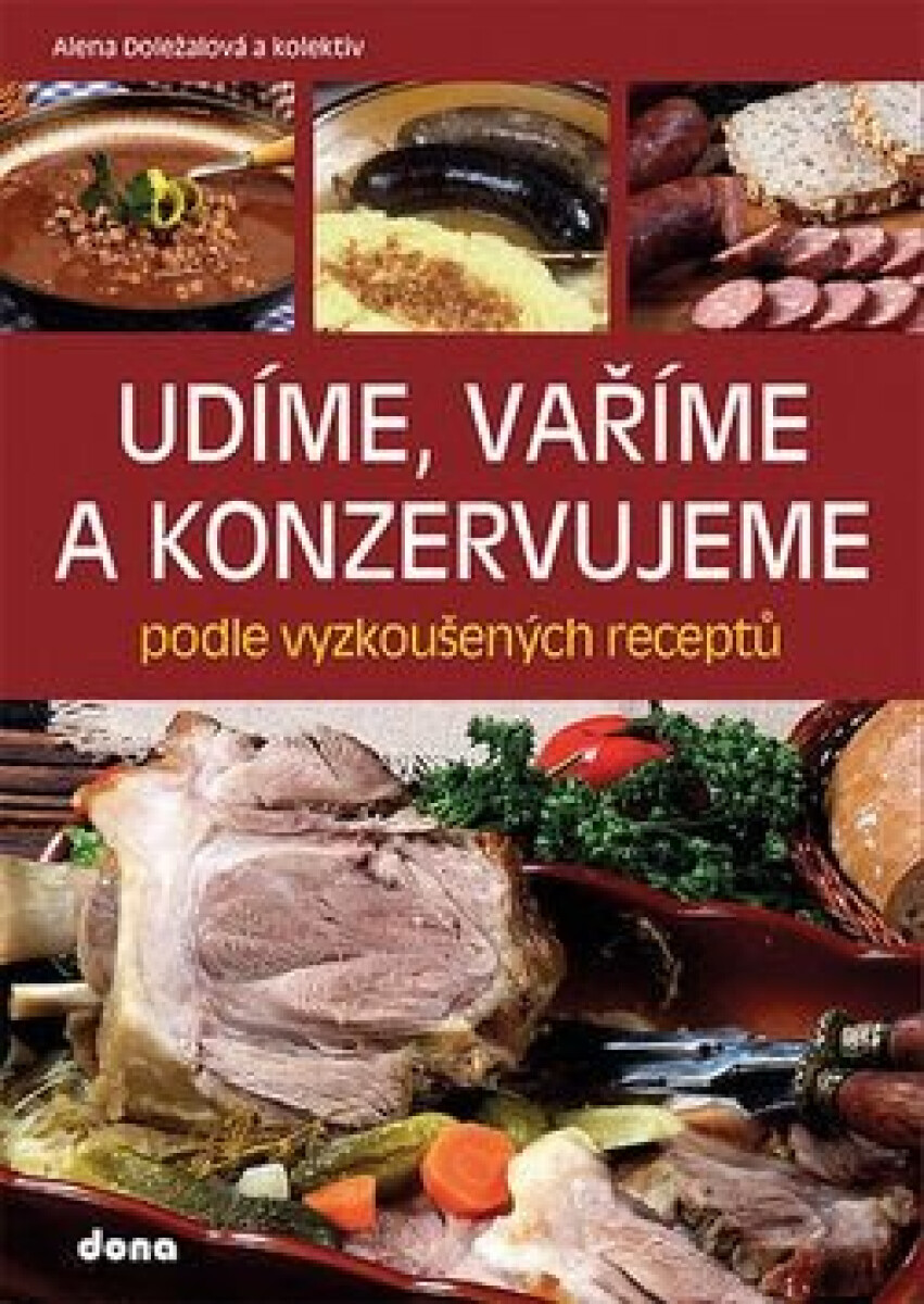 Kniha Udíme, vaříme a konzervujeme