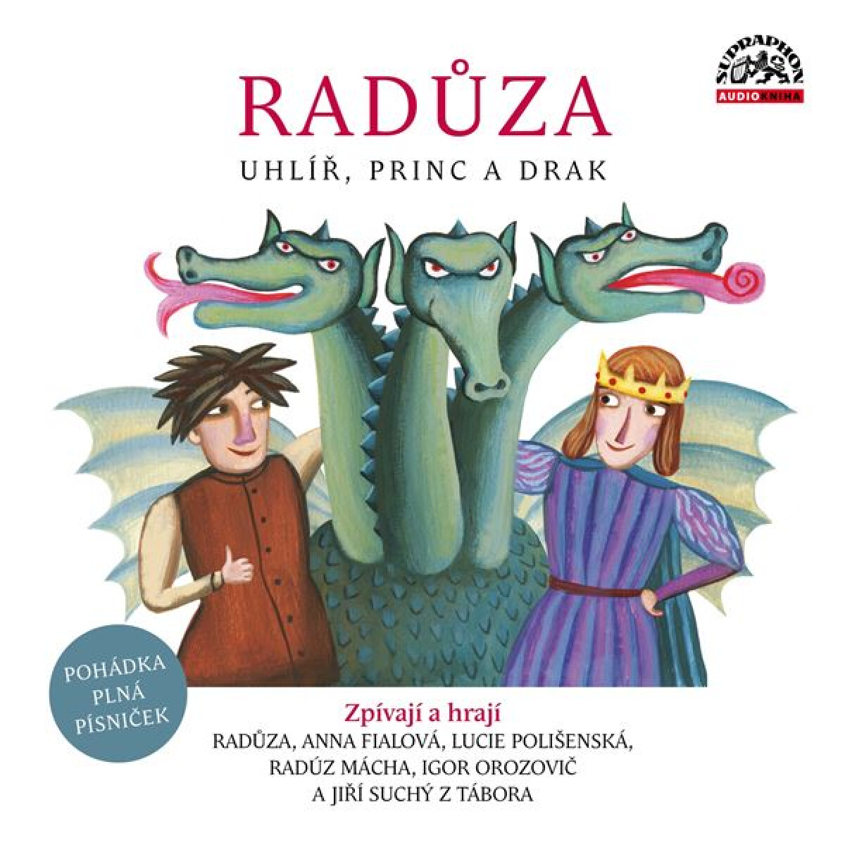 Levně Uhlíř, princ a drak - Radůza - audiokniha
