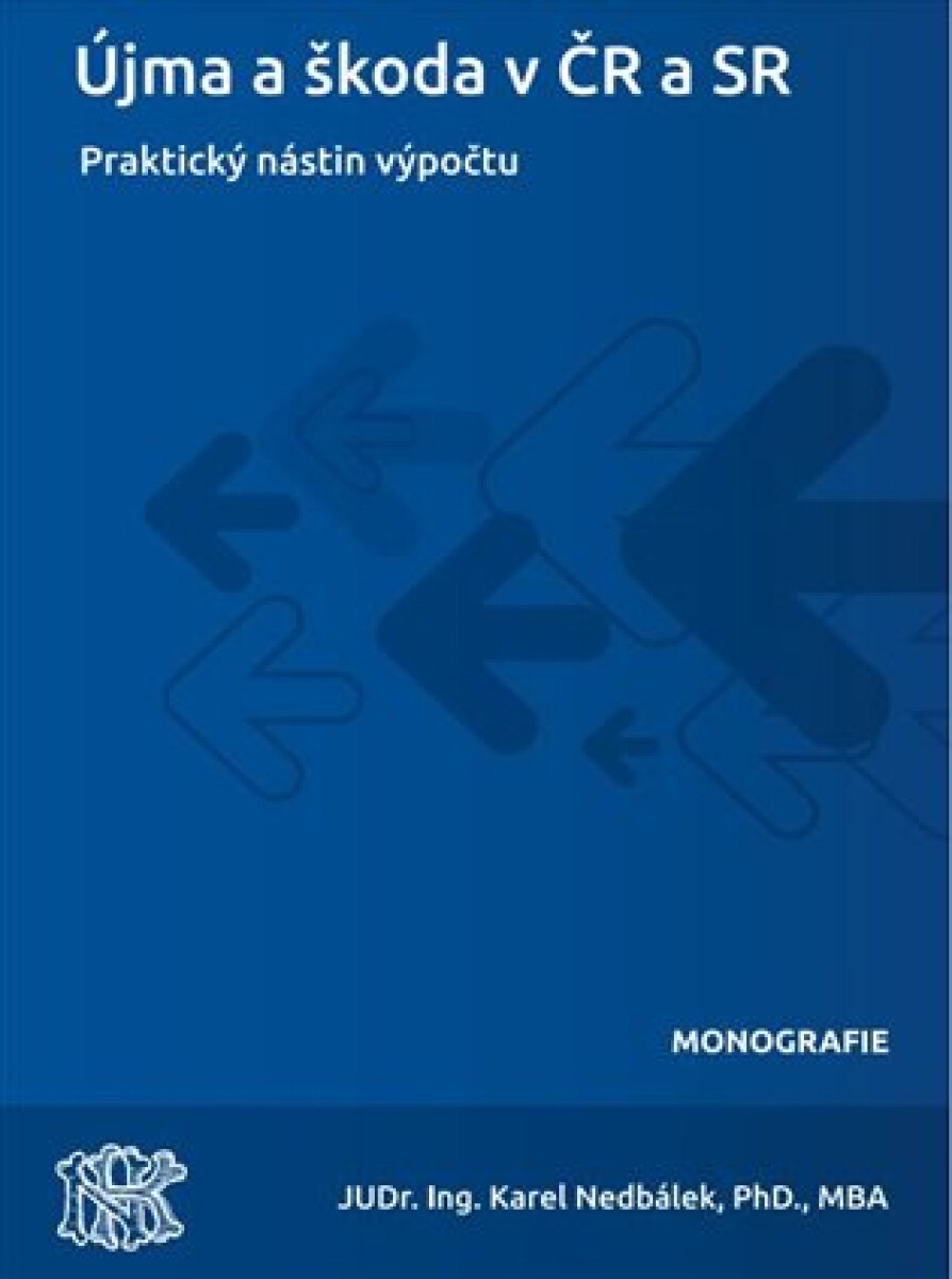 Kniha Újma, škoda v ČR a SR