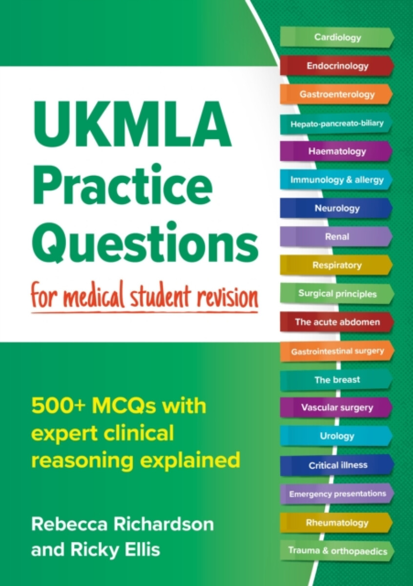 Kniha UKMLA Practice Questions for medical student revision