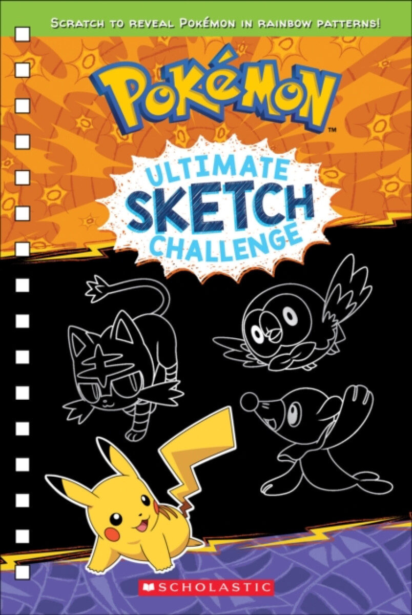 Kniha Ultimate Sketch Challenge (Pokemon)