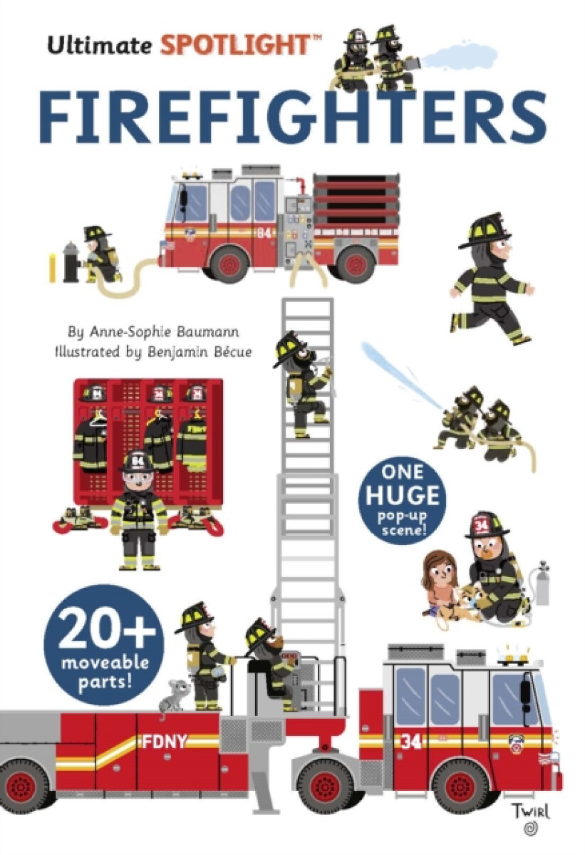 Kniha Ultimate Spotlight: Firefighters