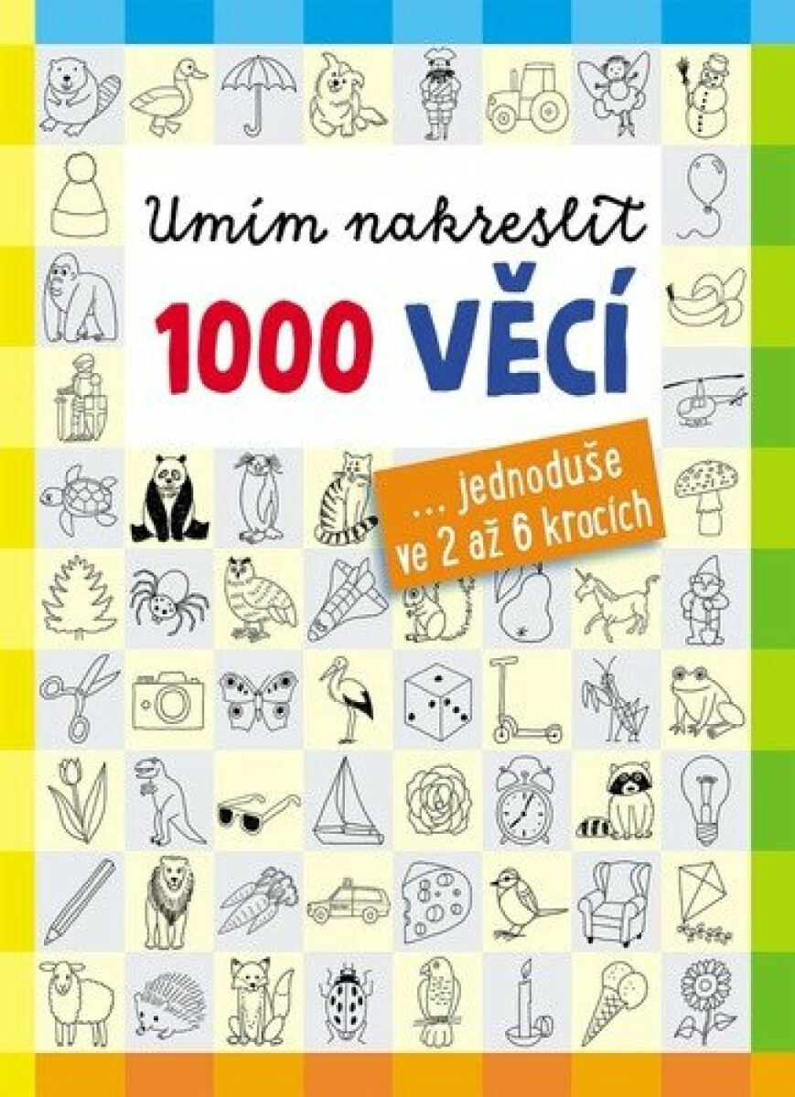 Kniha Umím nakreslit 1000 věcí