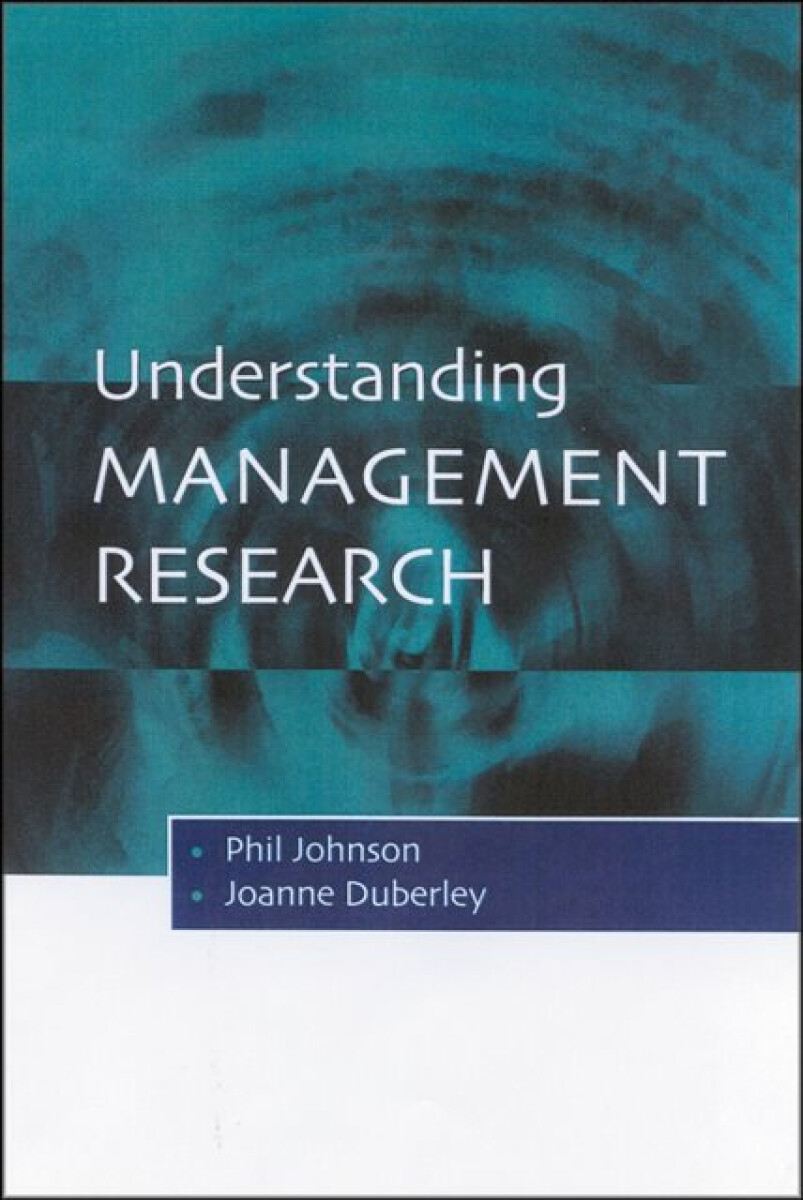 Kniha Understanding Management Research