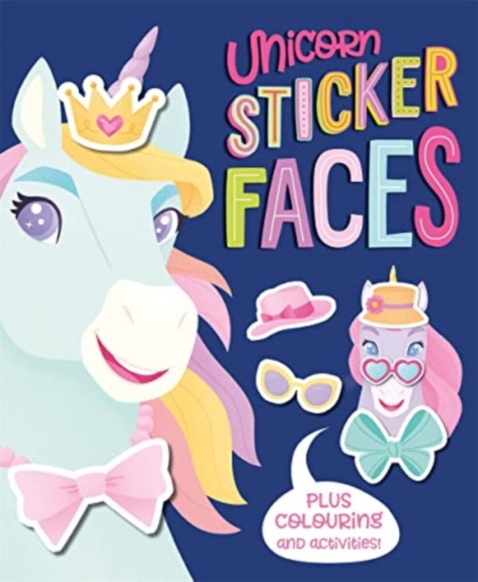 Kniha Unicorn Sticker Faces