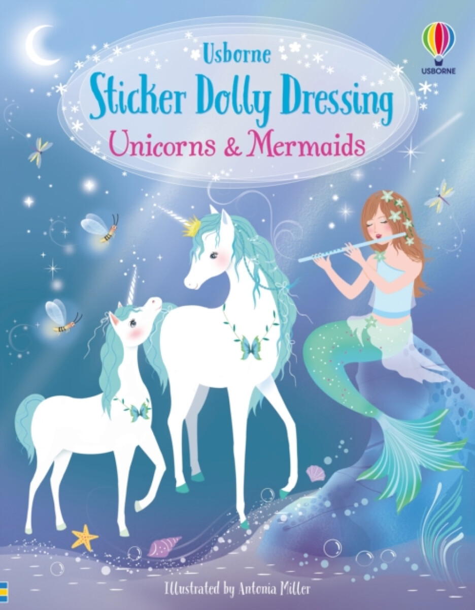 Kniha Sticker Dolly Dressing: Unicorns and Mermaids