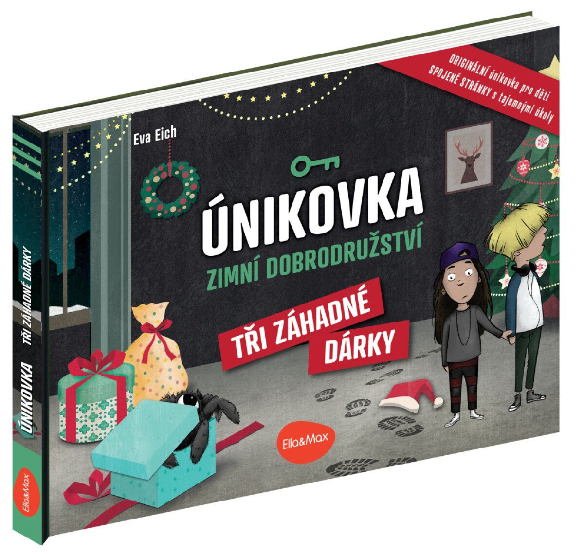 Kniha Únikovka – Zimní dobrodružství - Tři záhadné dárky
