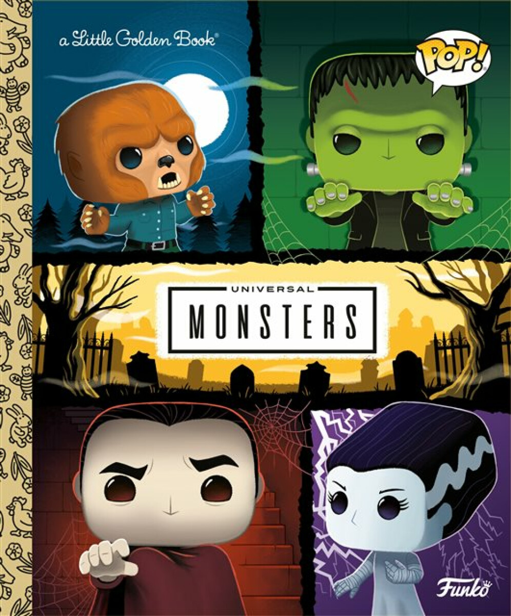 Kniha Universal Monsters Little Golden Book (Funko Pop!)