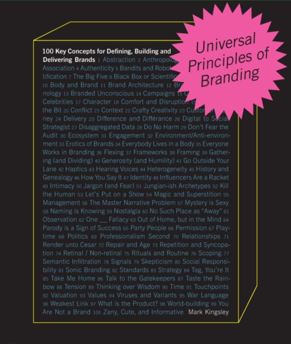 Kniha Universal Principles of Branding