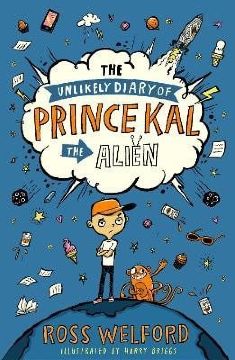 Kniha Unlikely Diary of Prince Kal the Alien
