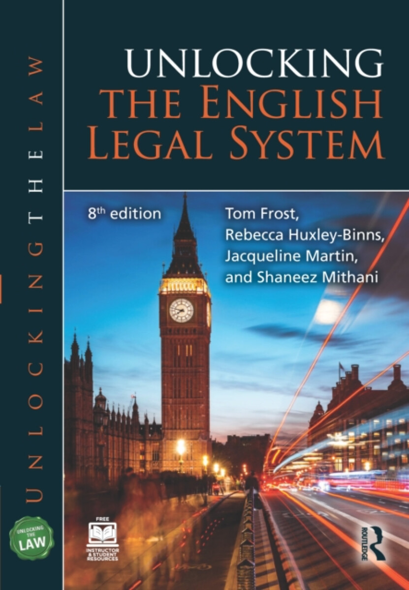 Kniha Unlocking the English Legal System