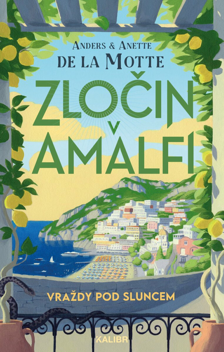 Kniha Vraždy pod sluncem: Zločin v Amalfi