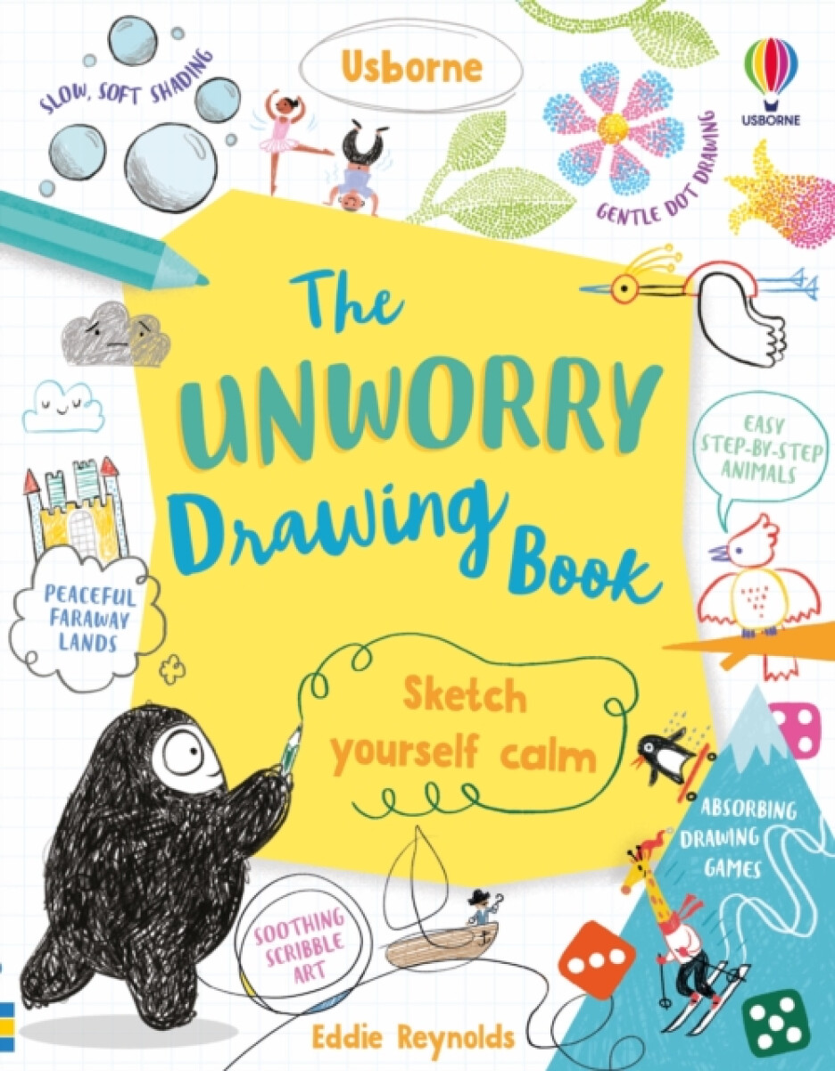 Kniha Unworry Drawing Book