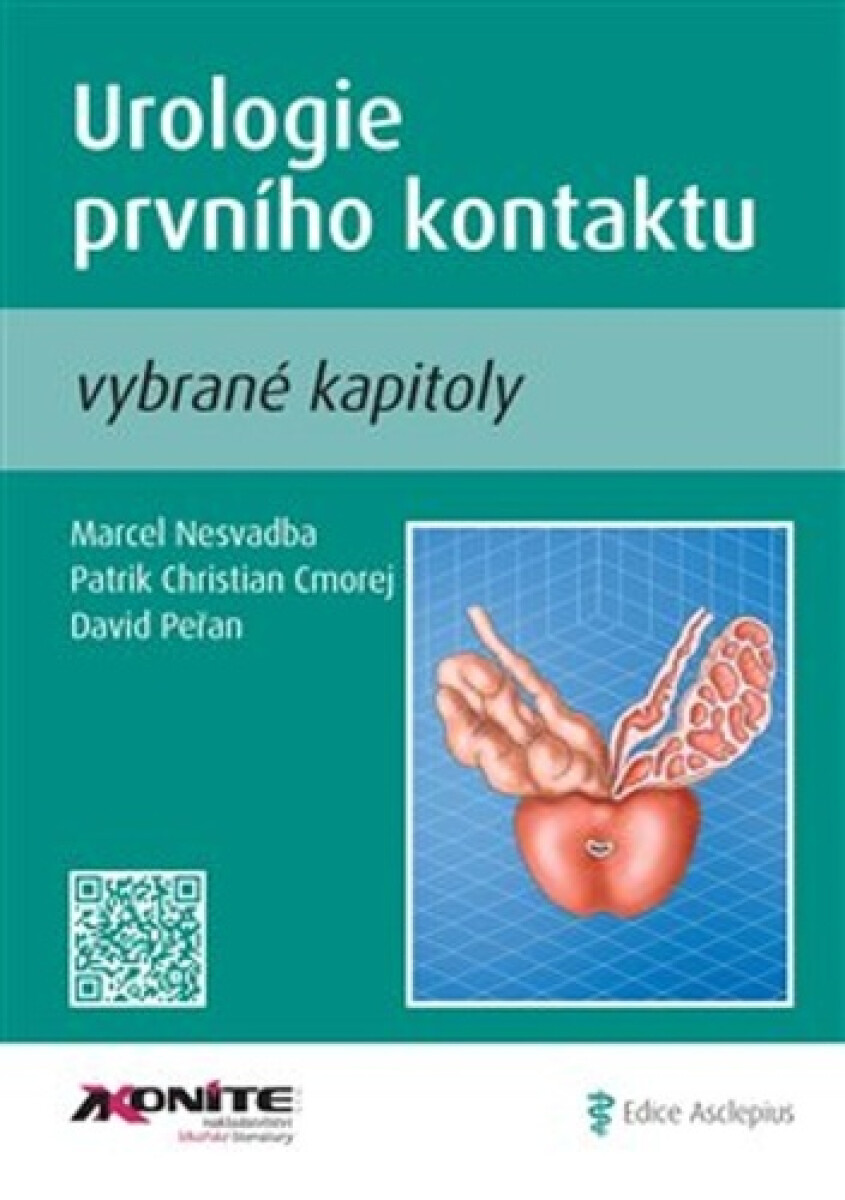 Kniha Urologie prvního kontaktu. vybrané kapitoly