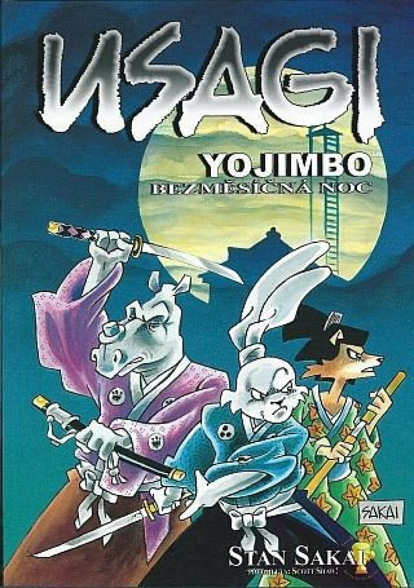 Kniha Usagi Yojimbo 16: Bezměsíčná noc