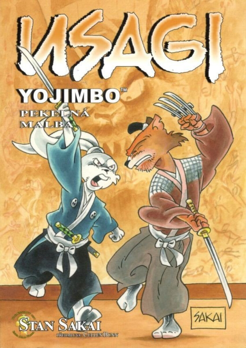 Kniha Usagi Yojimbo Pekelná malba