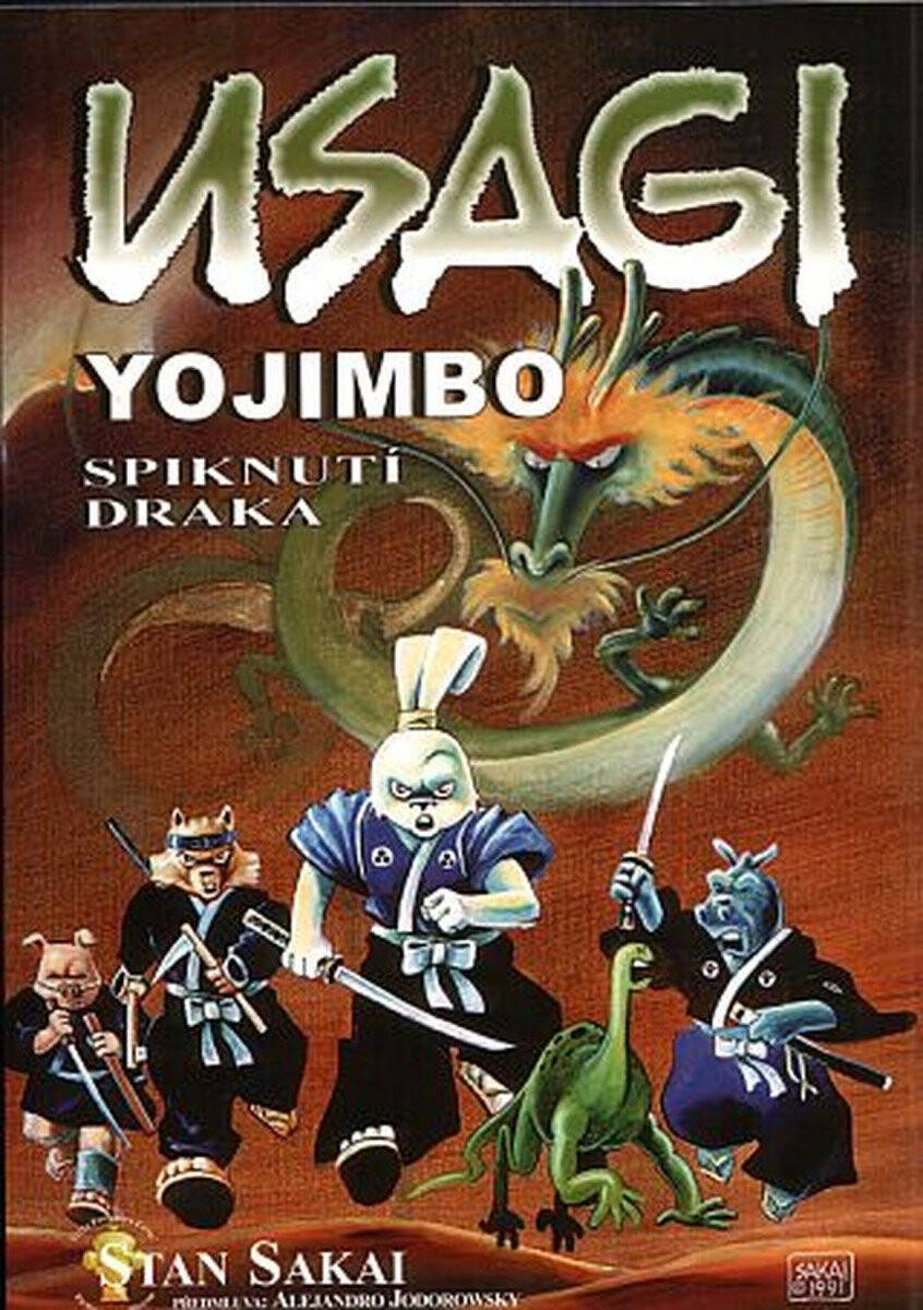 Kniha Usagi Yojimbo 4: Spiknutí draka