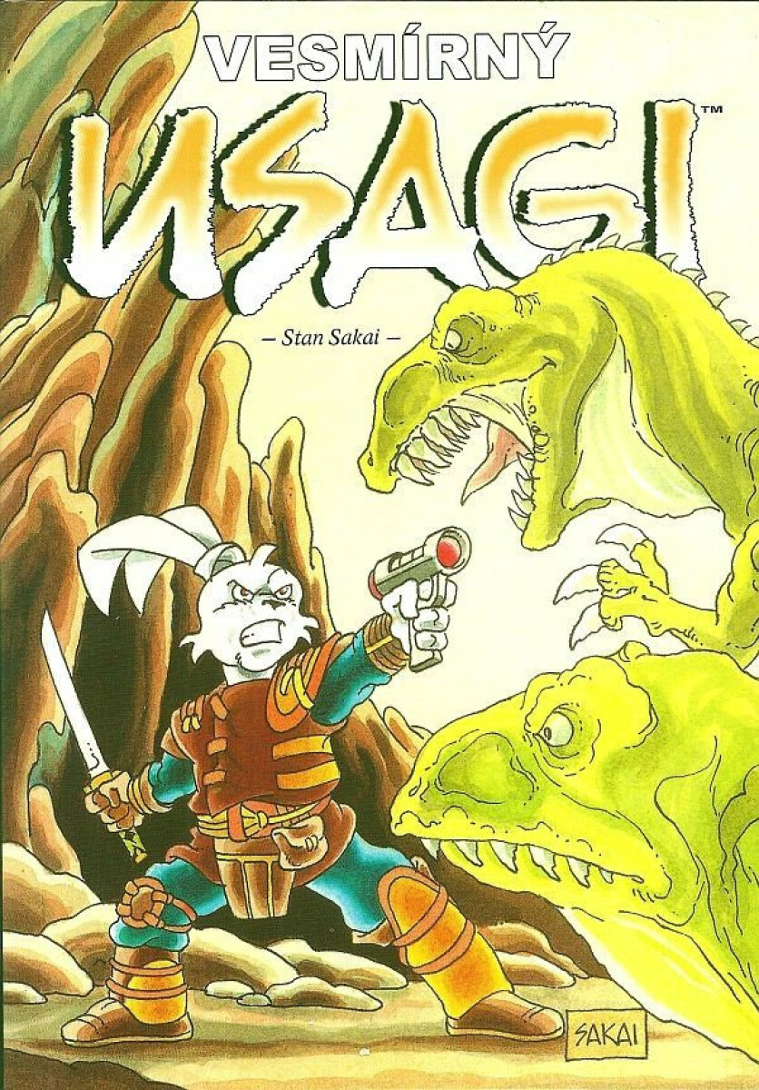 Kniha Usagi Yojimbo: Vesmírný Usagi